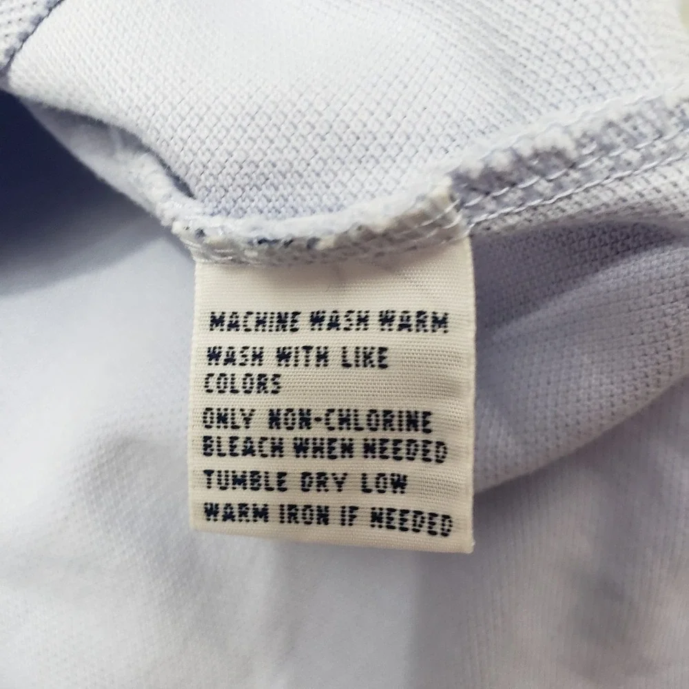 Polo Ralph Lauren Polo Shirt Mens Large Blue Short Sleeve Golf Casual Small Pony